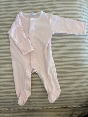 Classic Light Pink Footed Baby One-Piece by Carter's